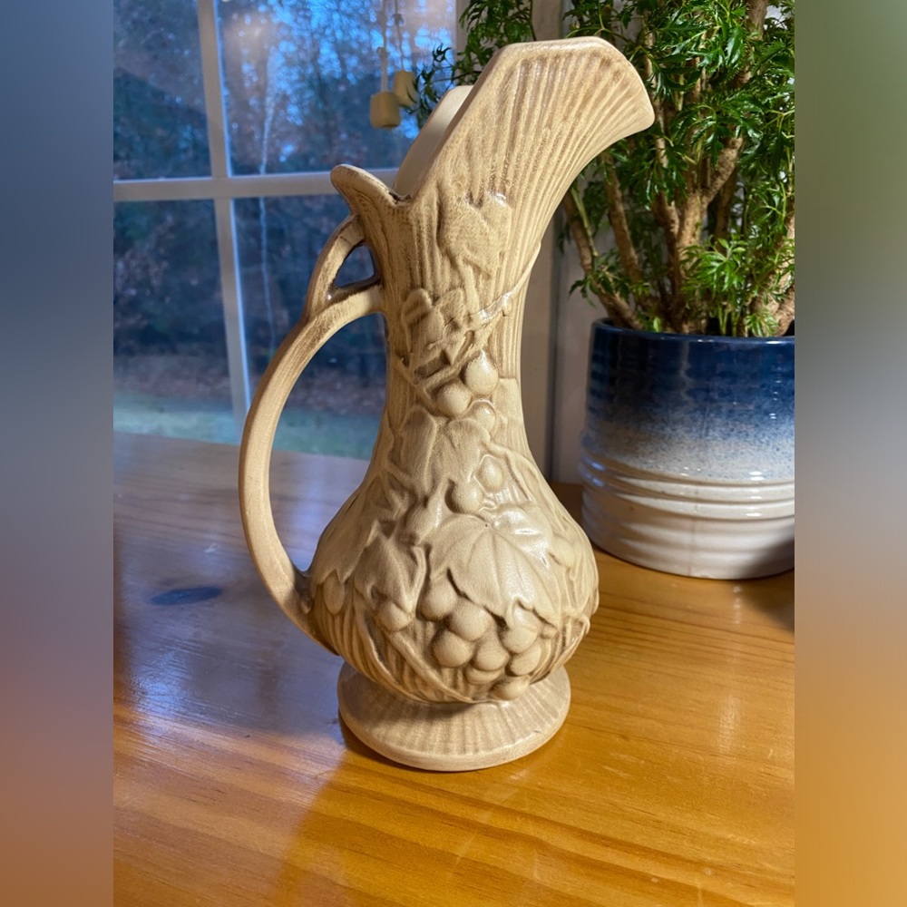 McCoy Grape Pitcher Vase
